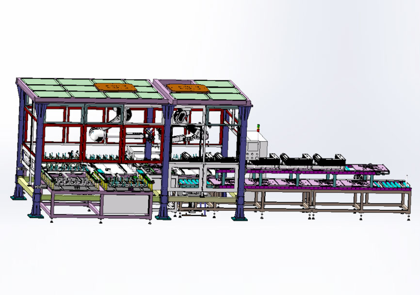 Iron core automatic assembly machine